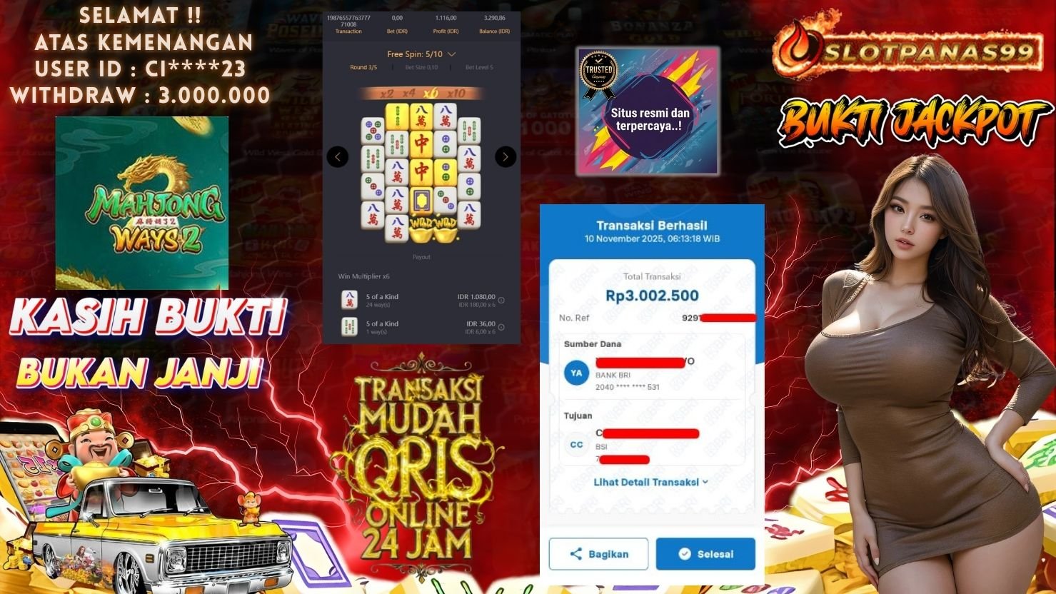 SLOTPANAS99 JACKPOT SLOT MAHJONG WAYS 2